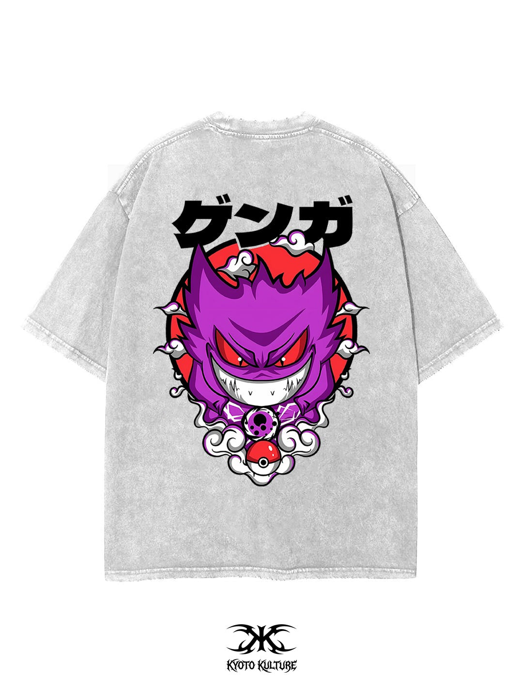 2-SIDED GHOST VINTAGE OVERSIZE TEE
