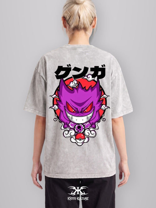 2-SIDED GHOST VINTAGE OVERSIZE TEE