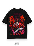 2-SIDED CRIMSON COUNT OVERSIZE TEE