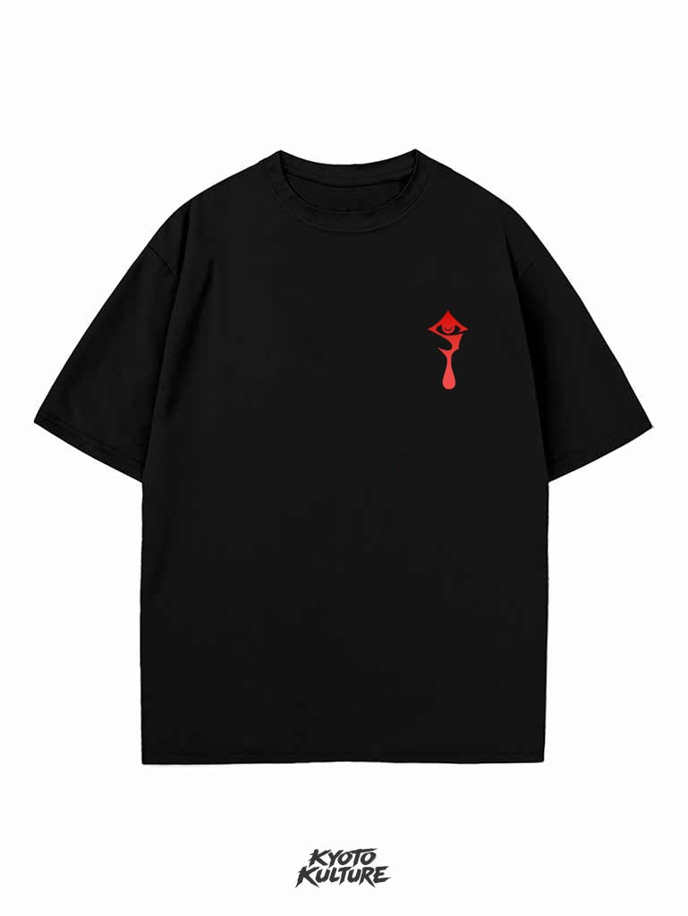 2-SIDED CRIMSON COUNT OVERSIZE TEE