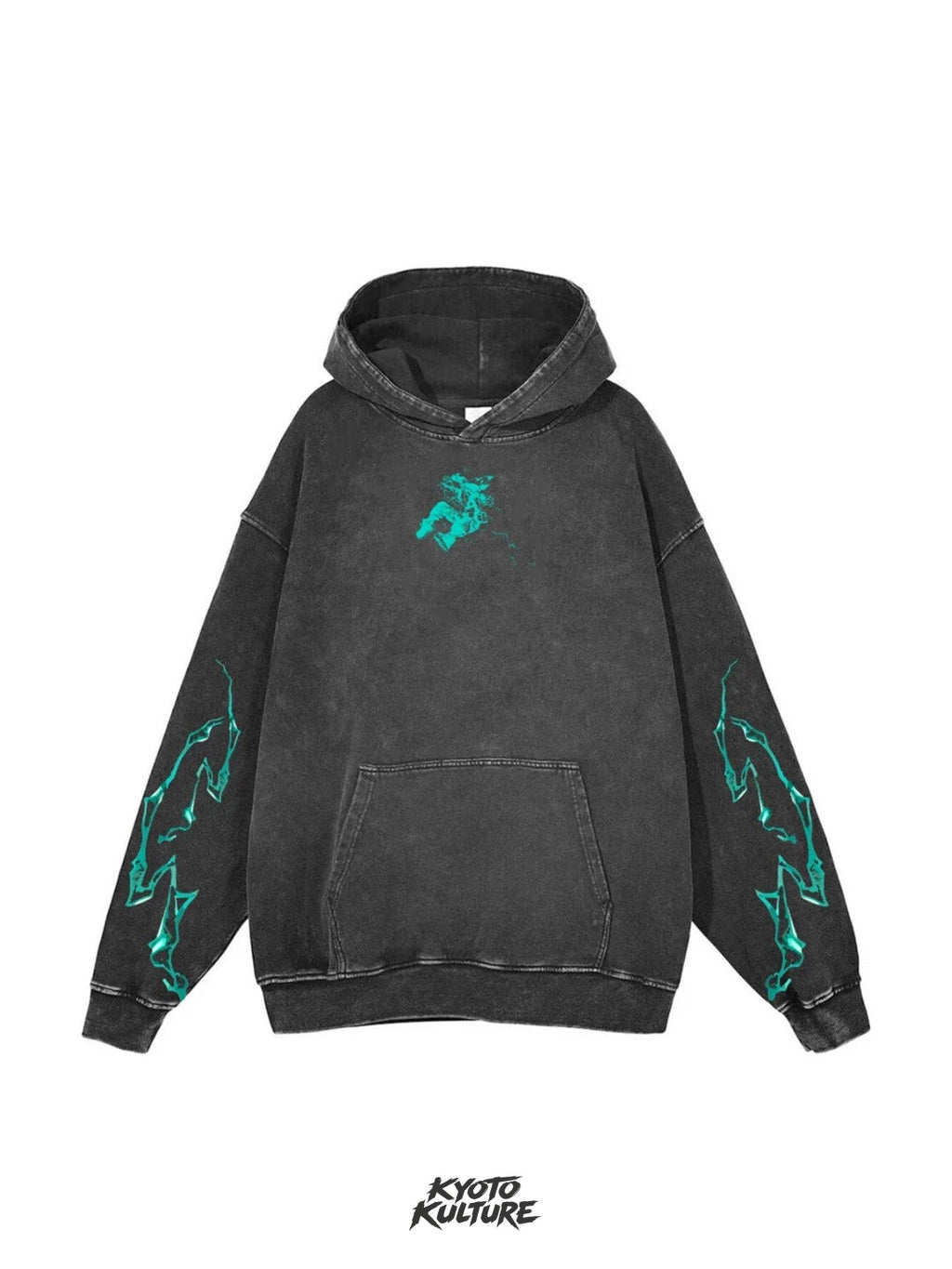 2-SIDED JUSTICE OVERDRIVE VINTAGE HOODIE