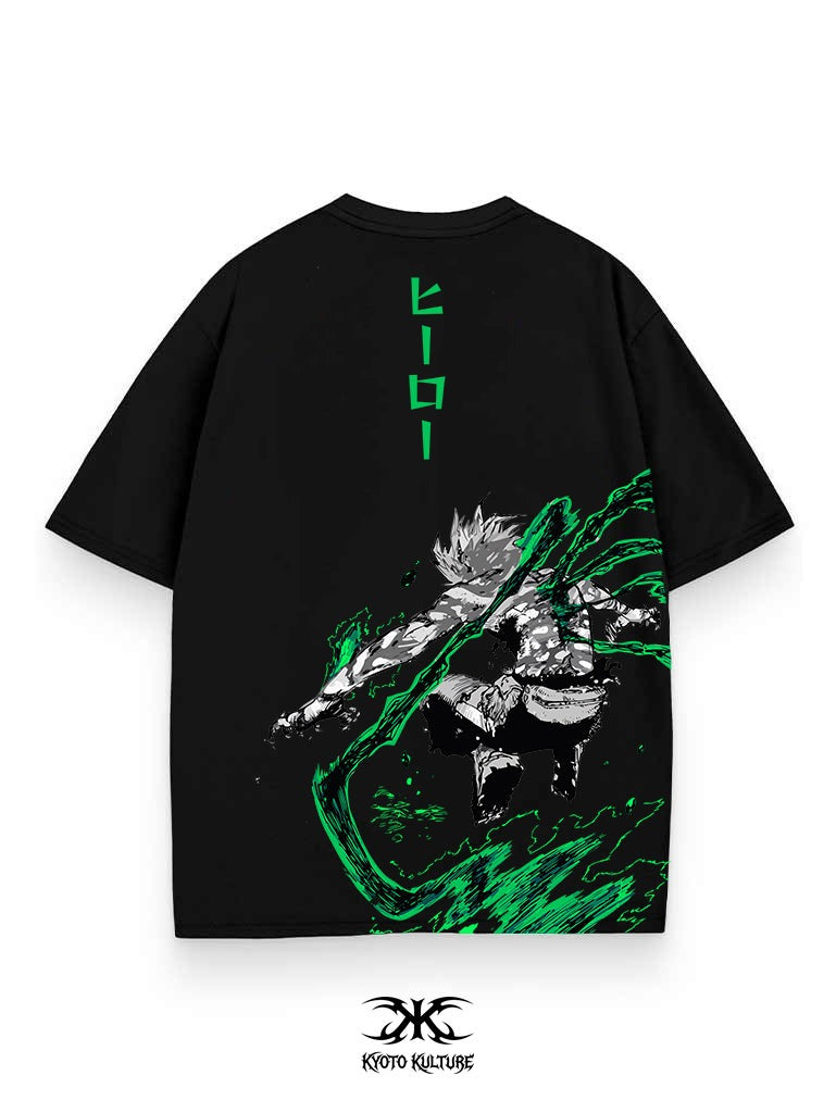 A HERO'S WILL 2-SIDED OVERSIZE TEE