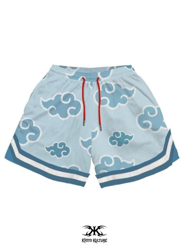 DAWN CLOUD BLUE SHORTS
