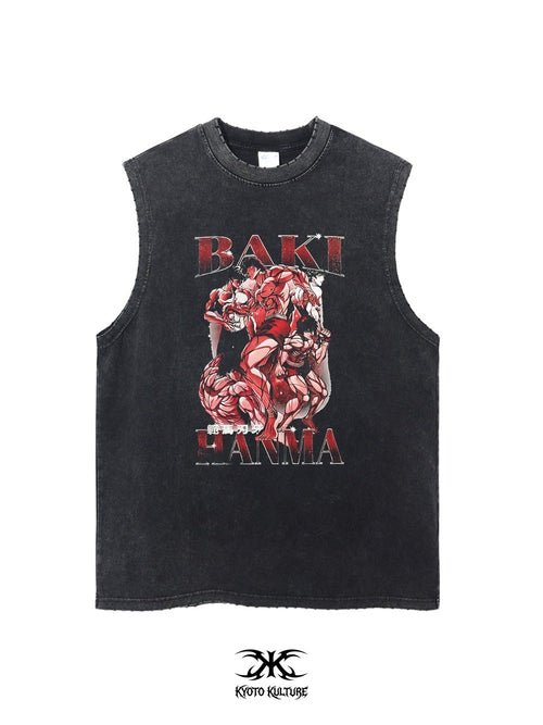UNDERGROUND FIGHTER VINTAGE WASHED TANK TOP
