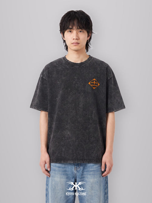 BATTLE DEMON 2-SIDED OVERSIZE VINTAGE TEE