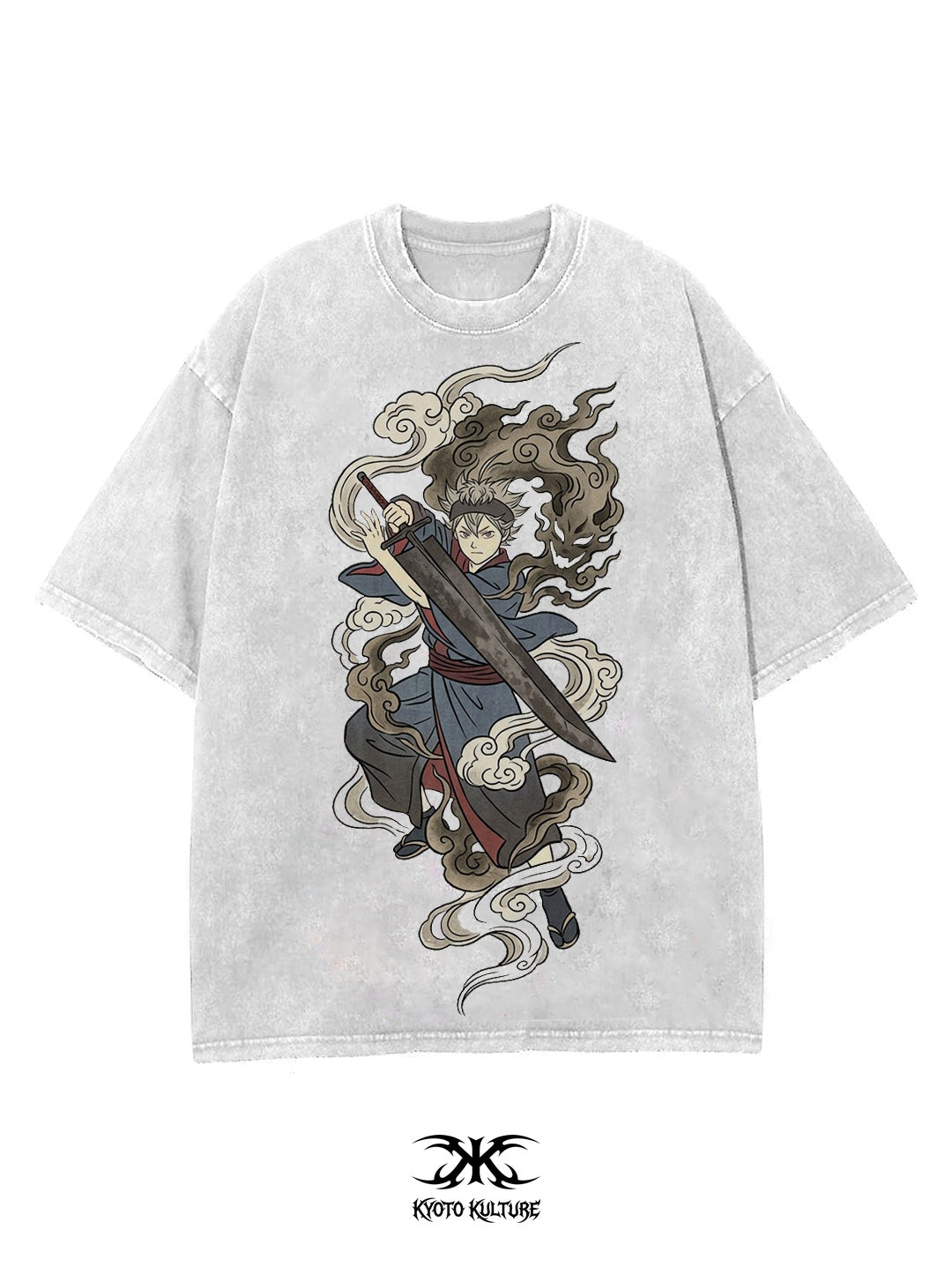 BLACK FORCE OVERSIZE VINTAGE TEE