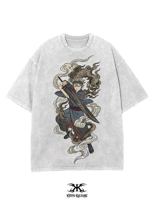 BLACK FORCE OVERSIZE VINTAGE TEE