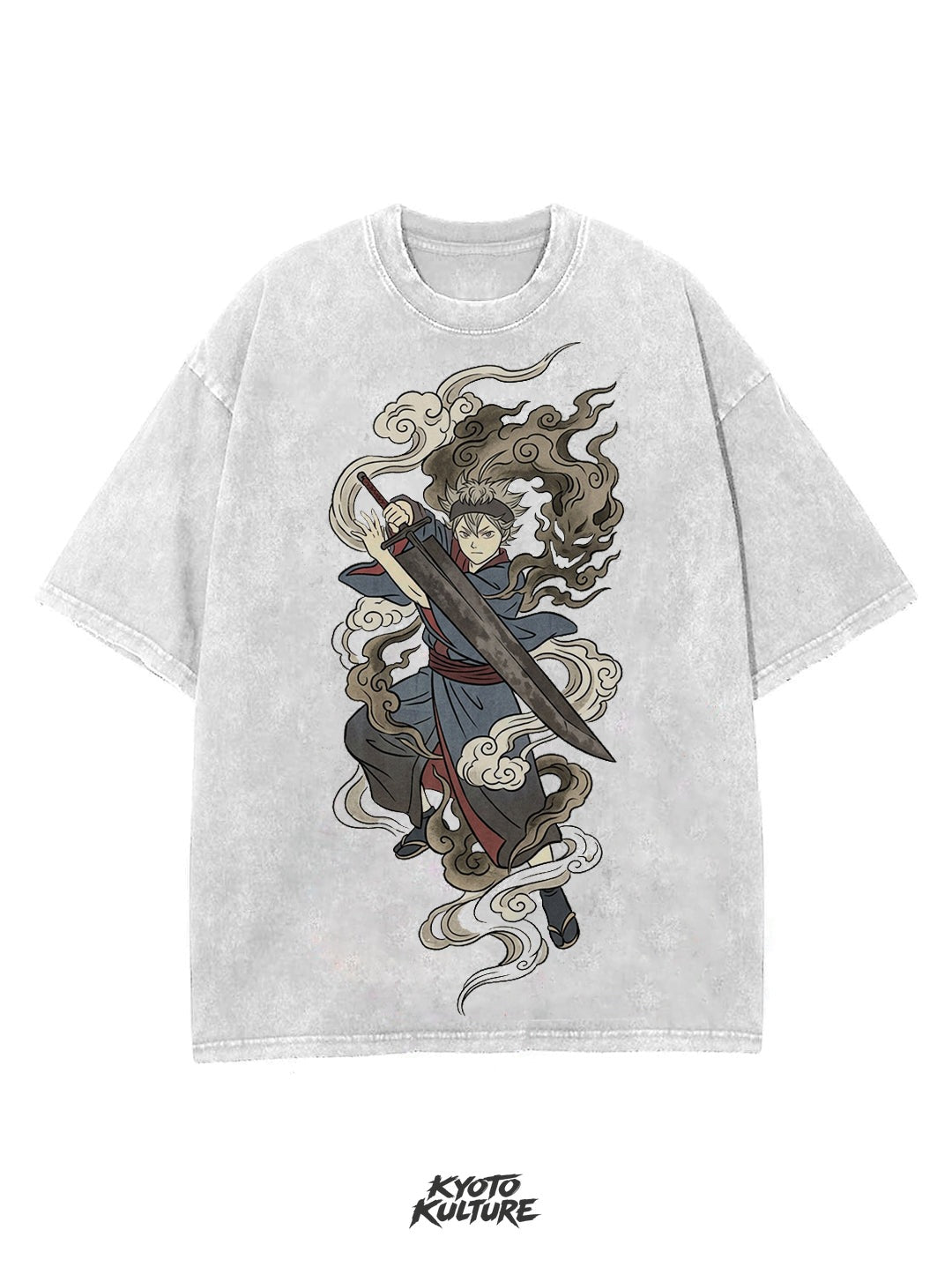 BLACK FORCE OVERSIZE VINTAGE TEE