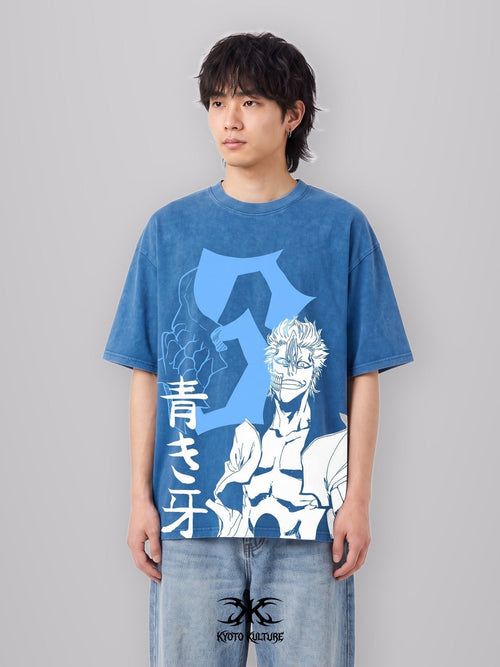BLUE PANTHER OVERSIZE TEE