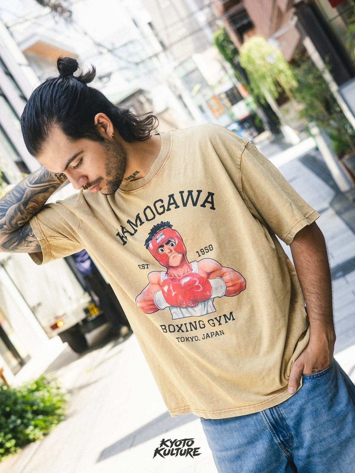 BOXER VINTAGE OVERSIZE TEE
