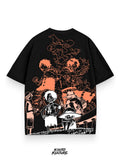BROTHERS FLAME 2-SIDED OVERSIZE TEE