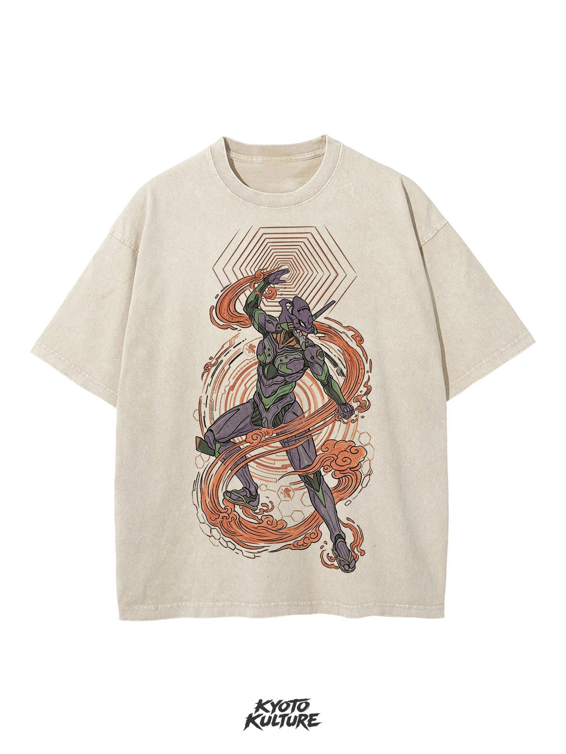 CORE 01 ASCENT BEIGE VINTAGE TEE
