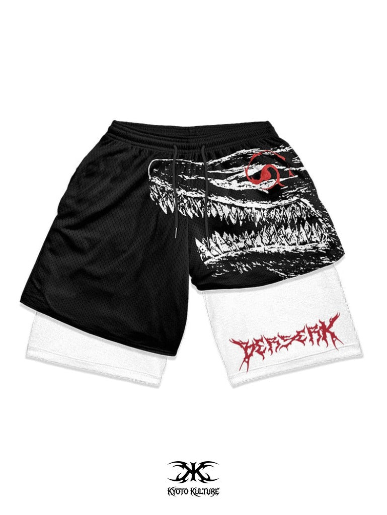 DEATH WOLFES PERFORMANCE SHORTS