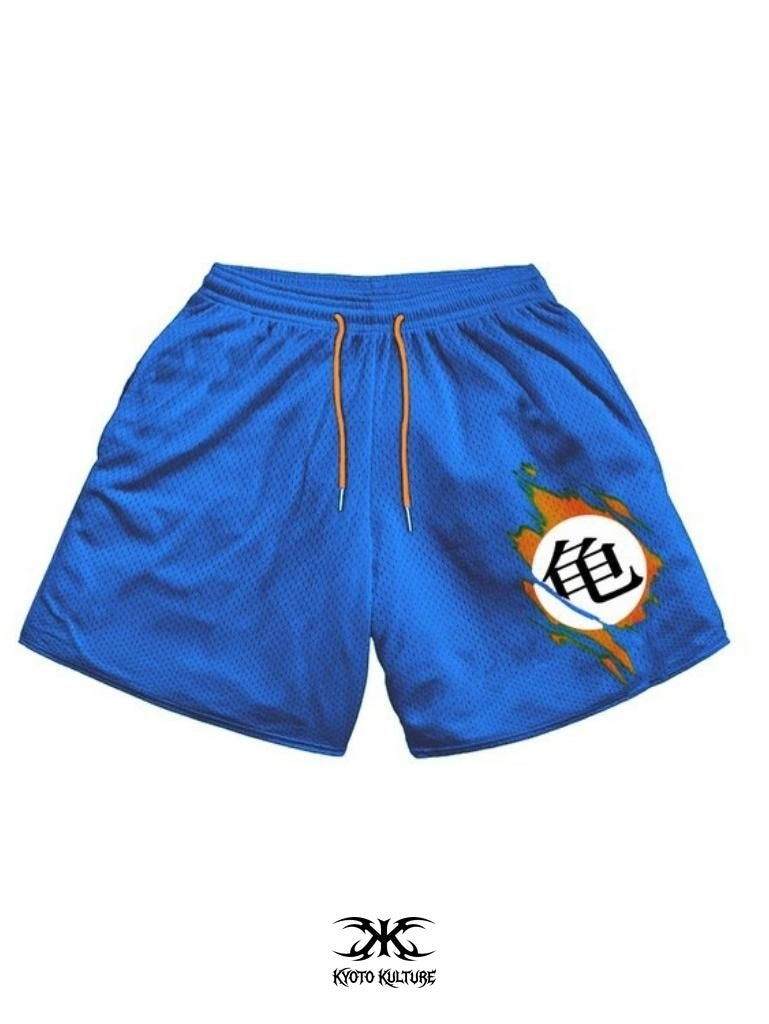 DRAGON ORB BLUE SHORTS