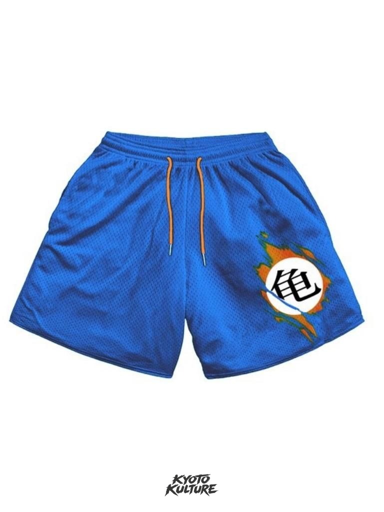 DRAGON ORB BLUE SHORTS