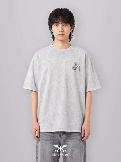 FOUNDING BLOOD 2-SIDED OVERSIZE VINTAGE TEE