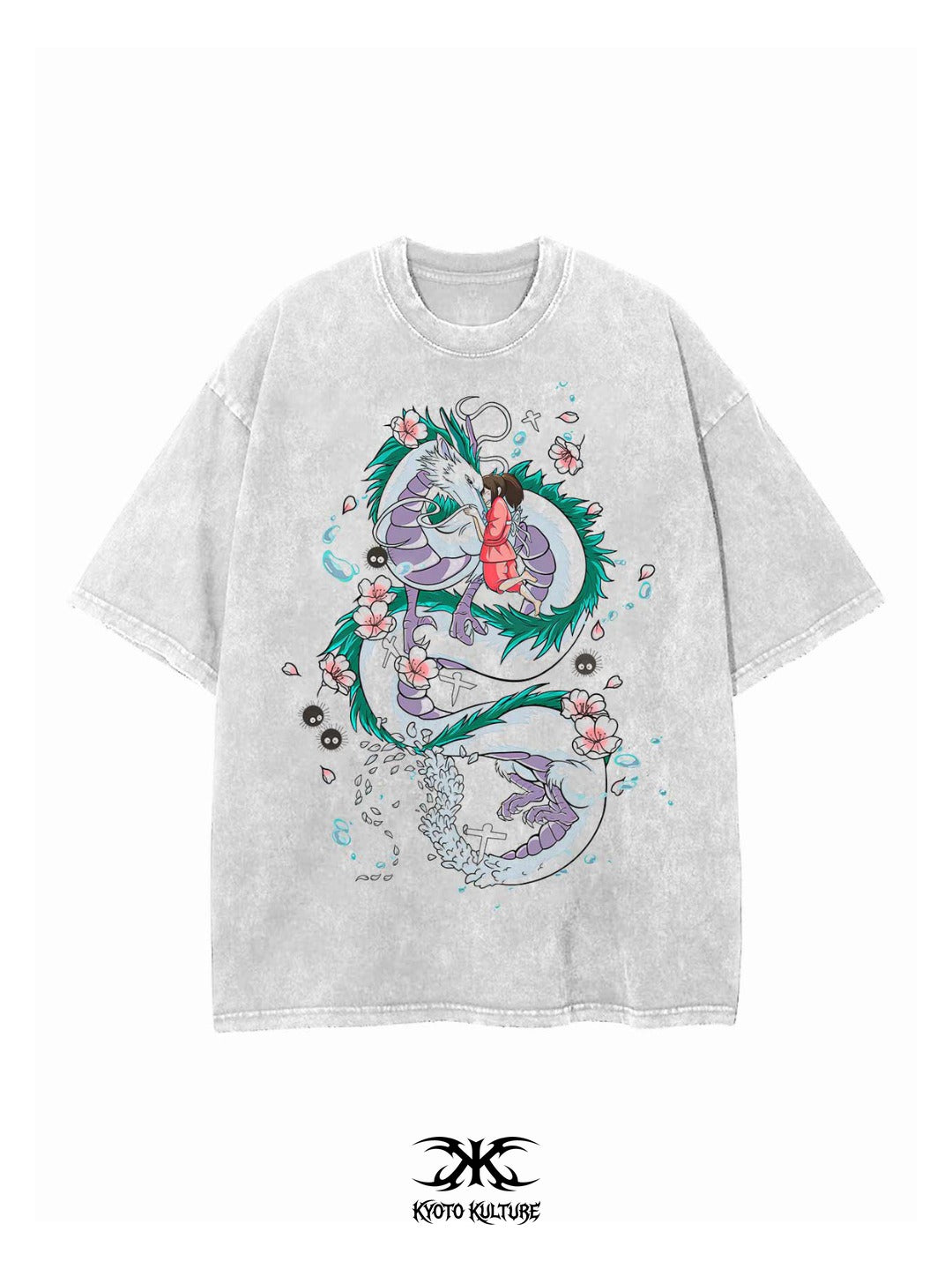 RIVER DRAGON VINTAGE OVERSIZE TEE