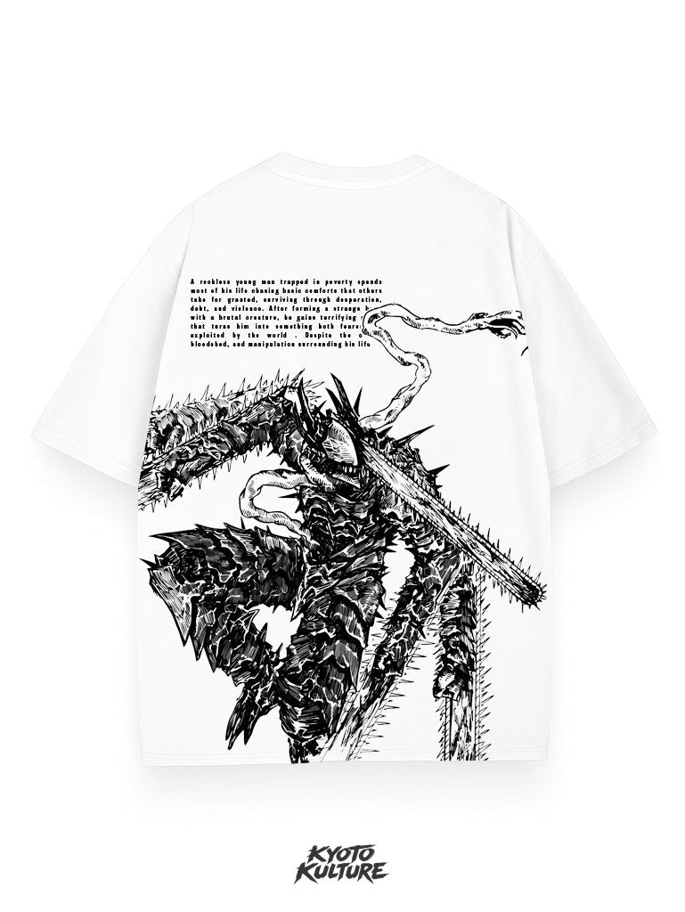 HELLSAW UNIT 2-SIDED OVERSIZE TEE