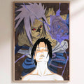 Naruto Sasuke Uchiha Curse Mark Poster