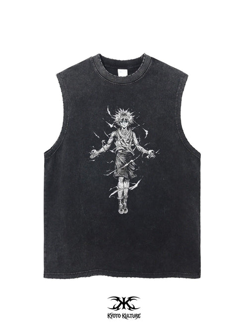 "Hunter" Vintage Washed Tank Top