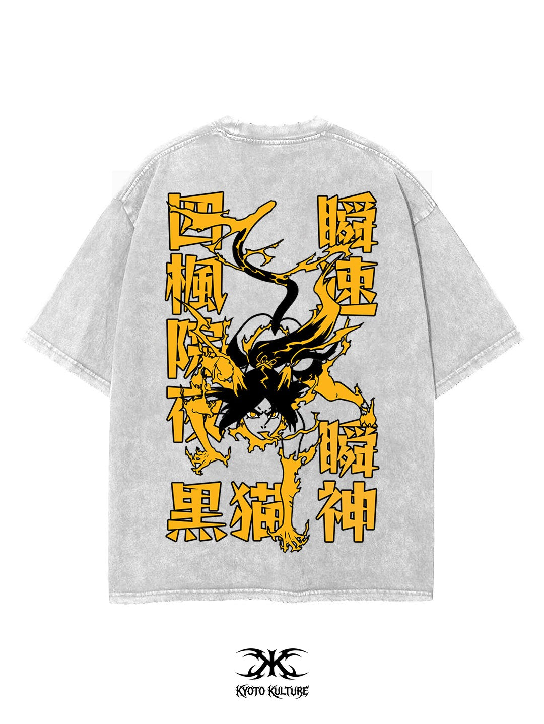 KURO NEKO OVERSIZE VINTAGE TEE