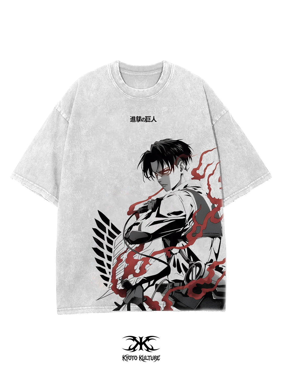 HUMANITY’S BLADE WHITE OVERSIZE VINTAGE TEE