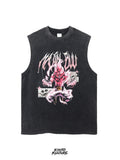 "Majin" Vintage Washed Tank Top
