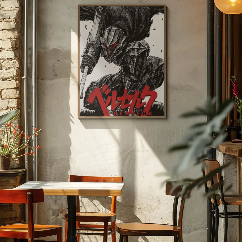 Berserk Guts Berserker Armour Poster