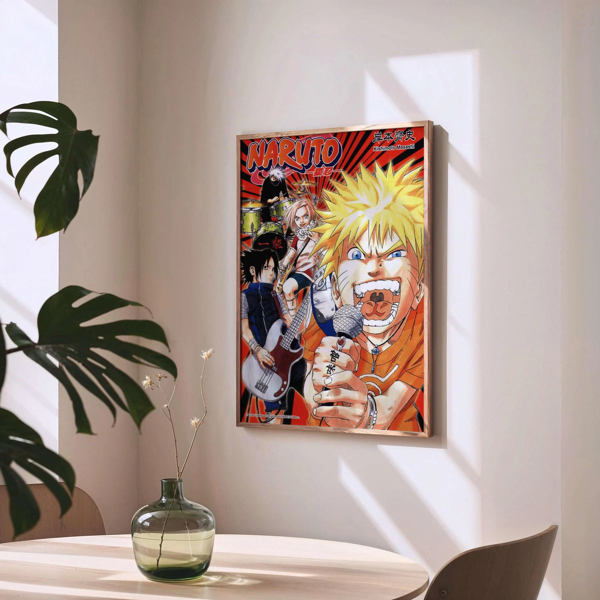 Naruto Shippuden Character Collage Poster