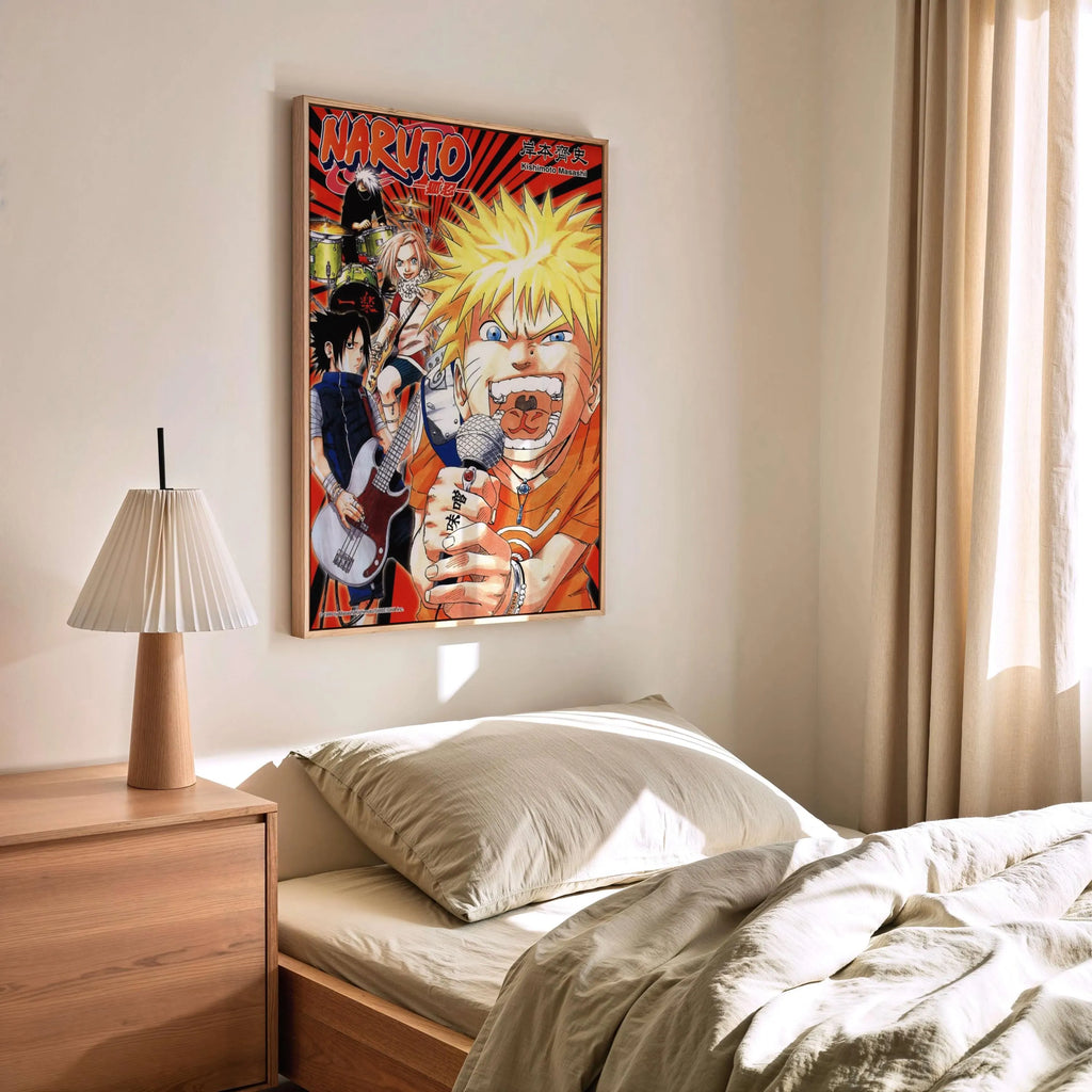 Naruto Shippuden Character Collage Poster