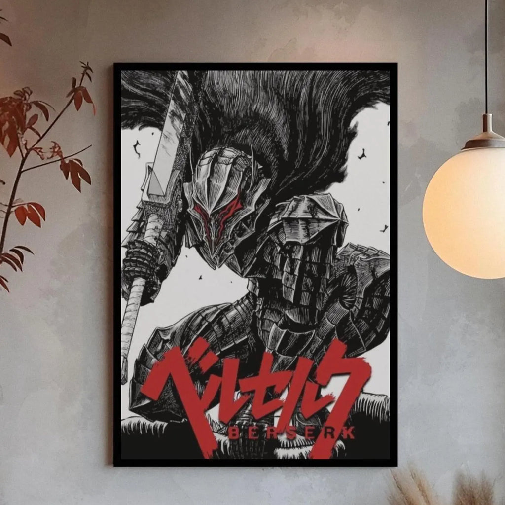 Berserk Guts Berserker Armour Poster