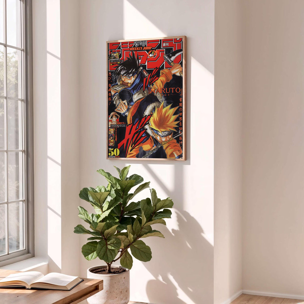 Naruto Shippuden Manga Collage Poster