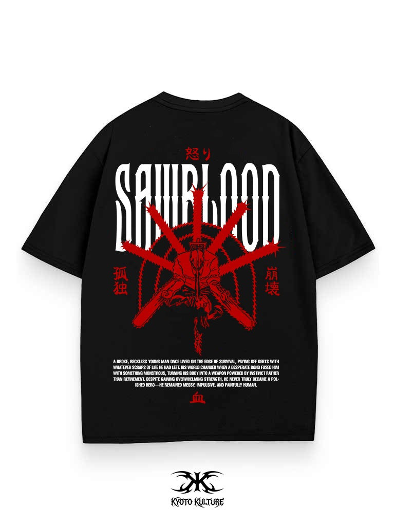 RIP AND TEAR 2-SIDED OVERSIZE TEE