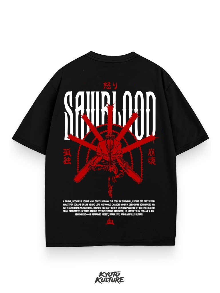 RIP AND TEAR 2-SIDED OVERSIZE TEE