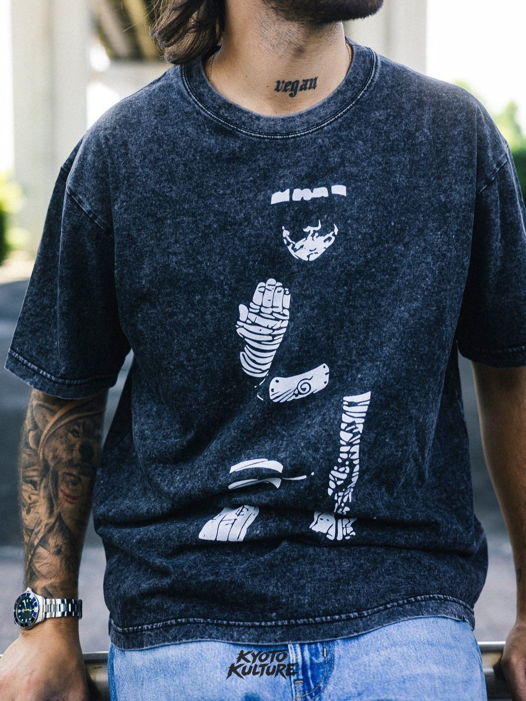 GREEN BEAST VINTAGE OVERSIZE TEE