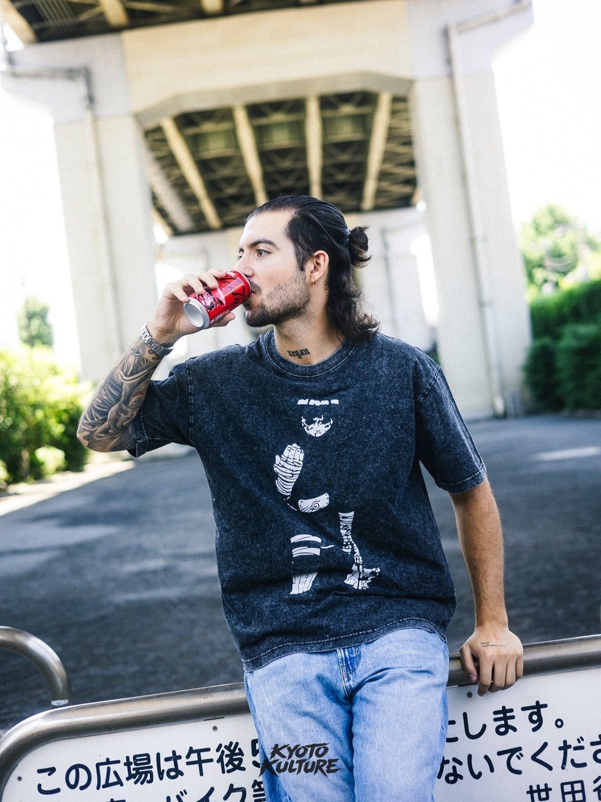 GREEN BEAST VINTAGE OVERSIZE TEE
