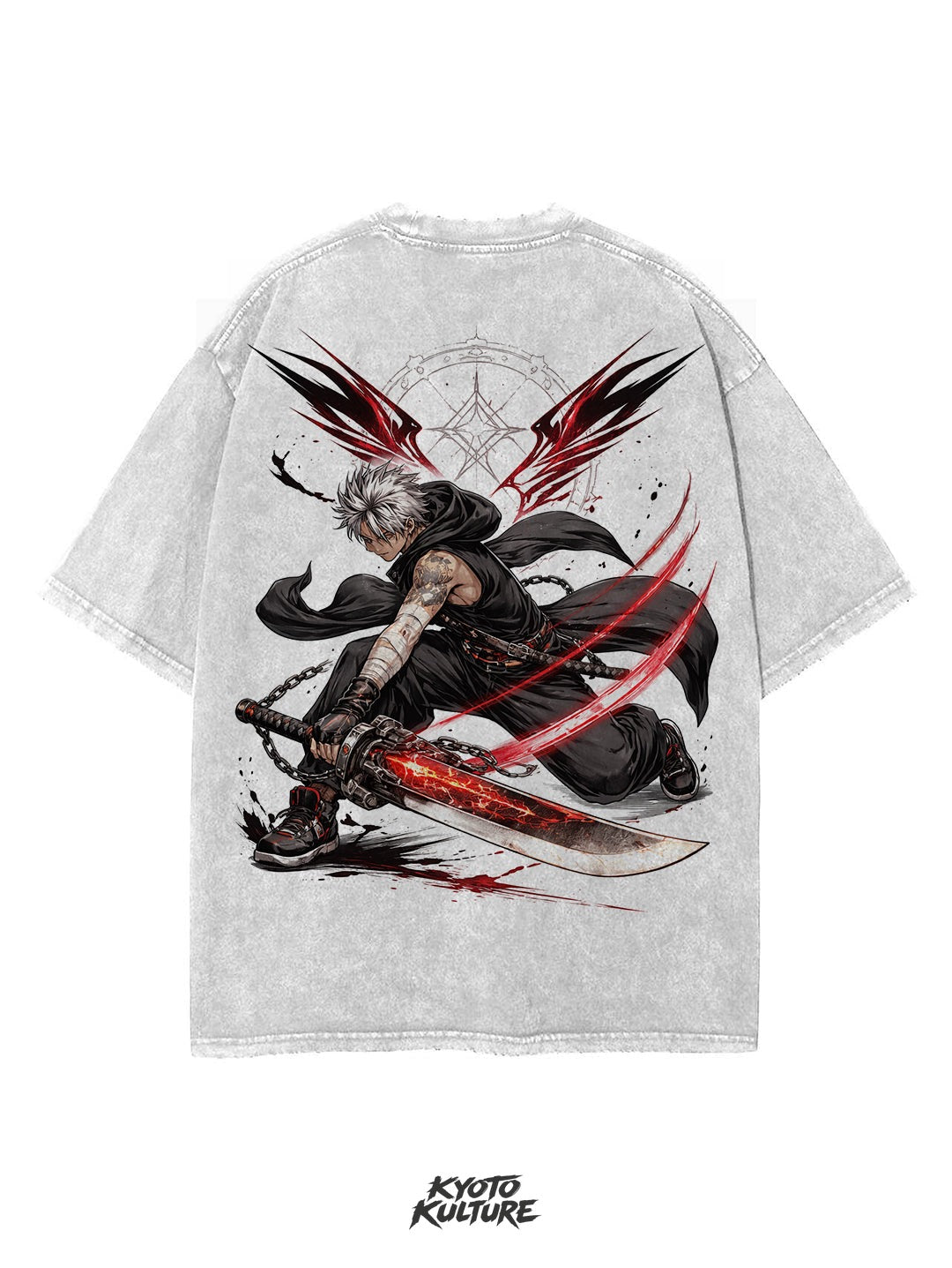 SCARLET BLADE OVERSIZE VINTAGE TEE
