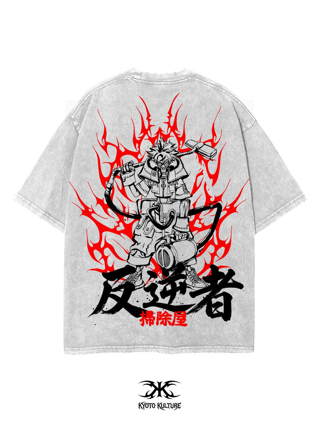 SCRAP REBEL 2-SIDED OVERSIZE TEE