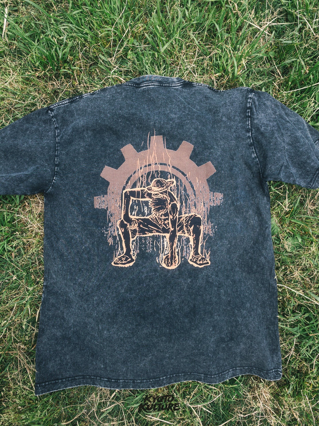 STRAW HAT VINTAGE OVERSIZE TEE