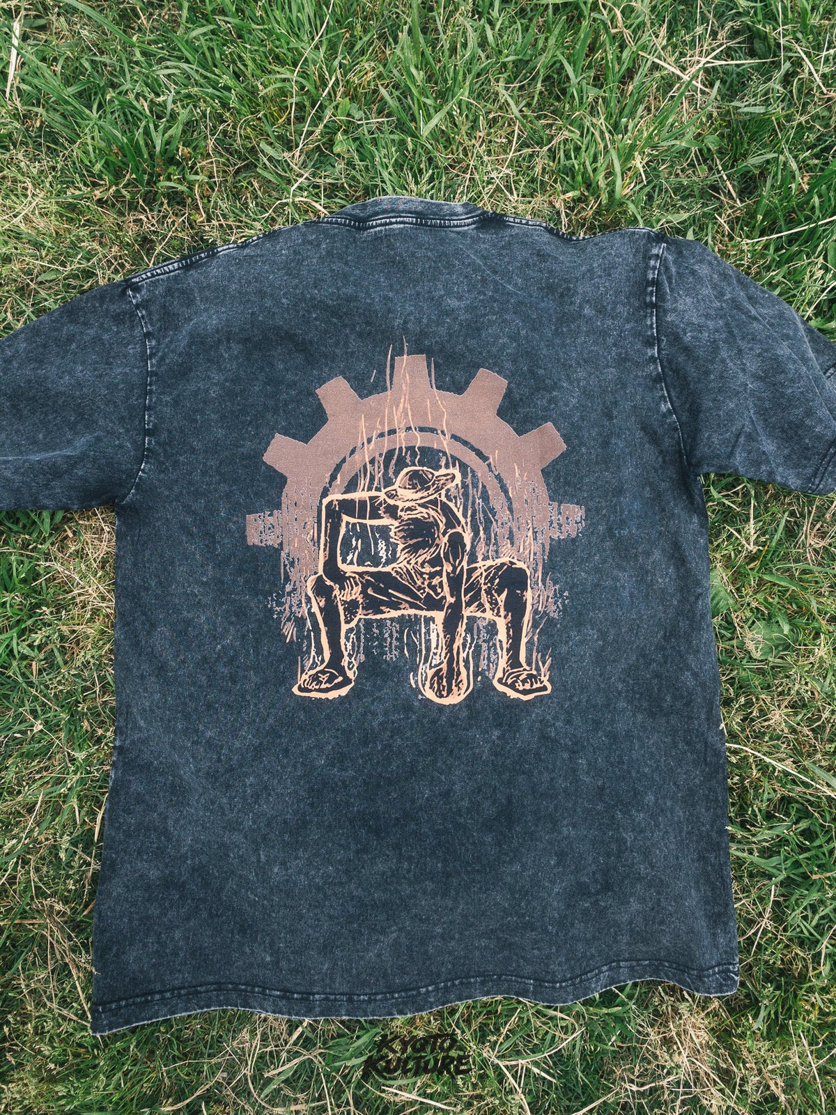 STRAW HAT VINTAGE OVERSIZE TEE