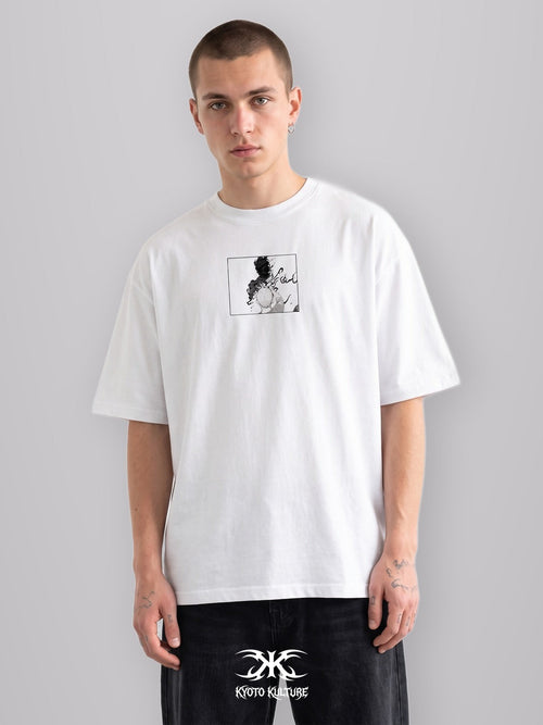 THE BLACK MATTER OVERSIZE VINTAGE TEE