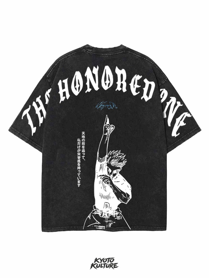 THE HONORED ONE OVERSIZE VINTAGE TEE