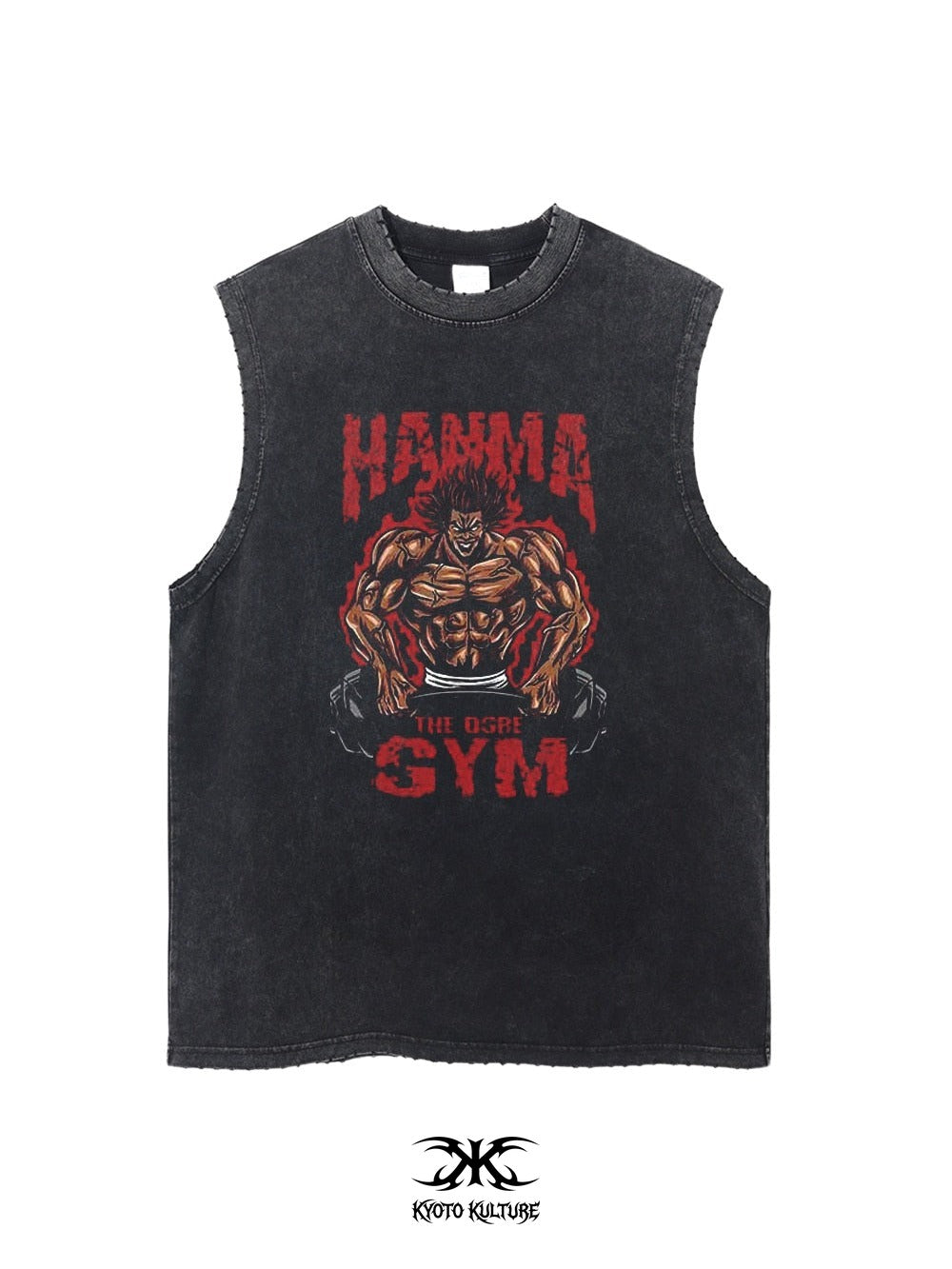 The Ogre Gym Vintage Washed Tank Top