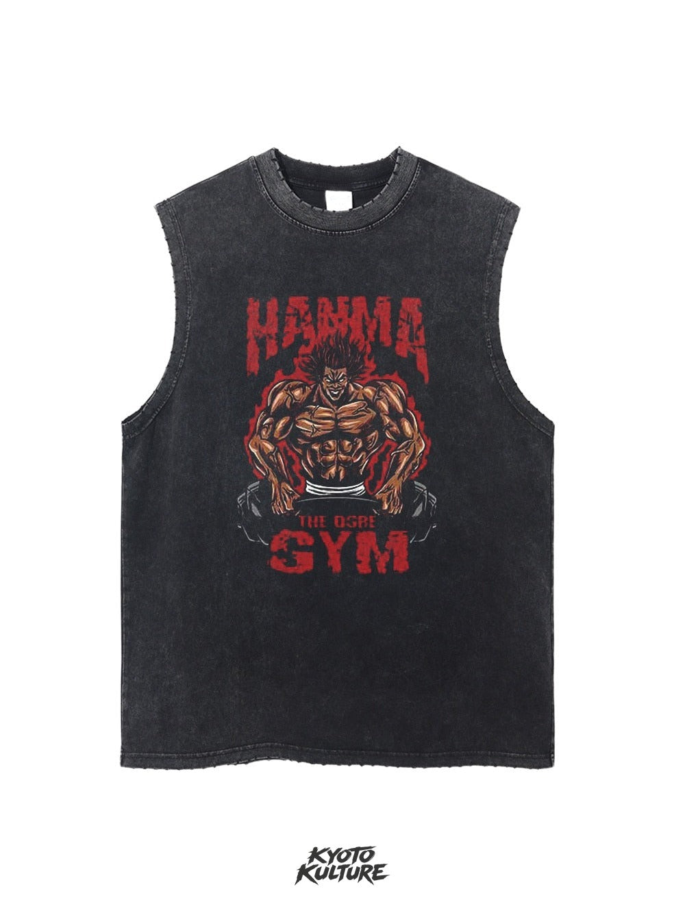 The Ogre Gym Vintage Washed Tank Top