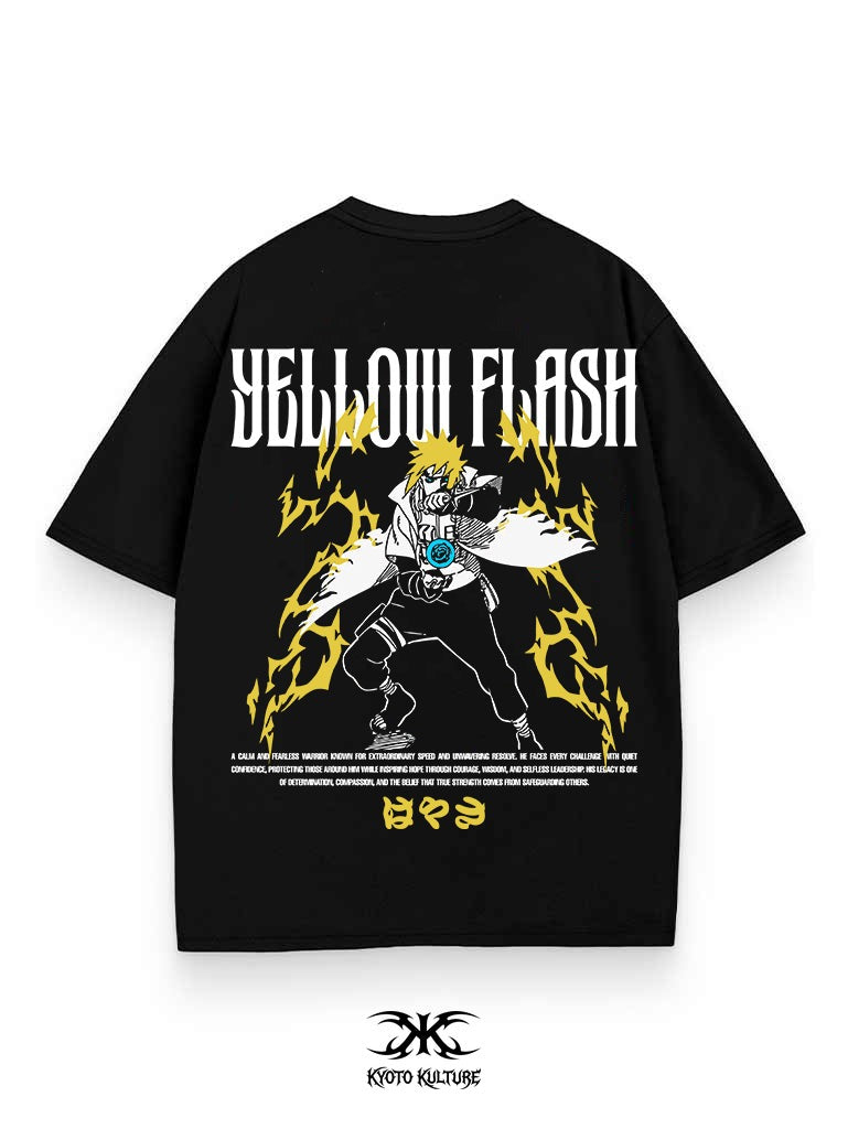 THE YELLOW FLASH OVERSIZE TEE