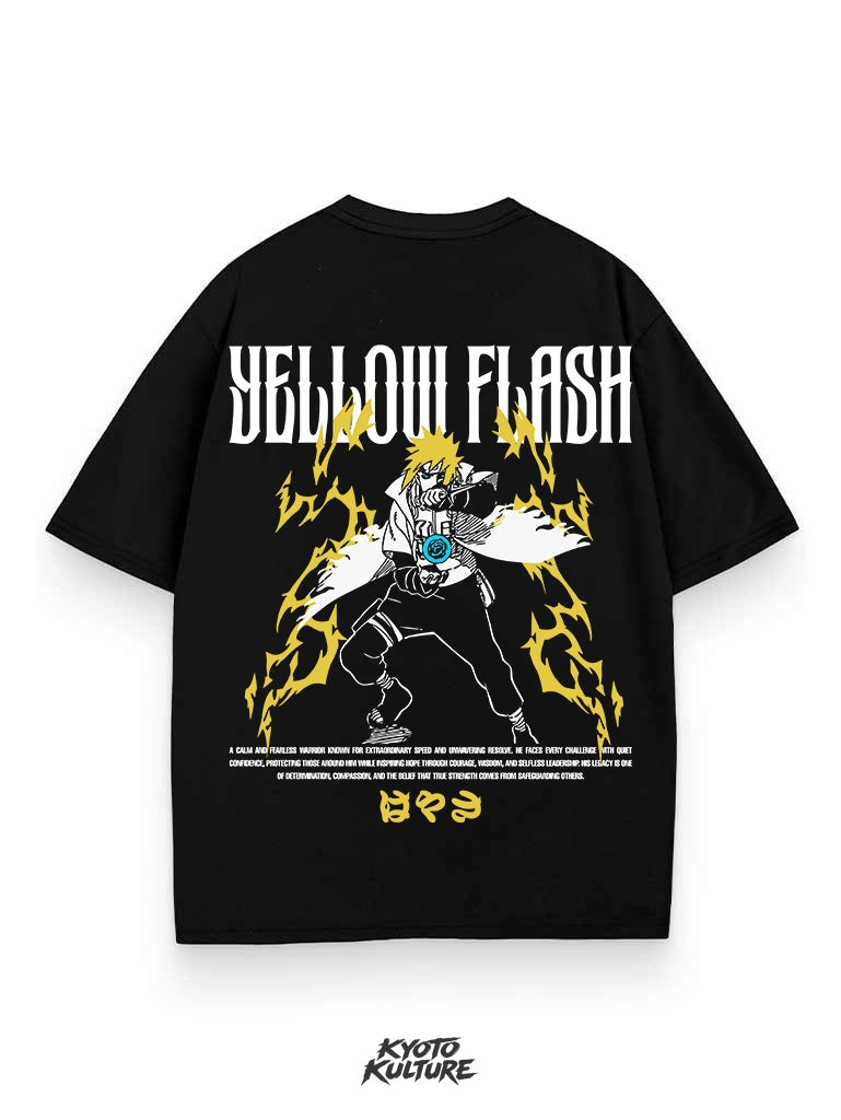 THE YELLOW FLASH OVERSIZE TEE