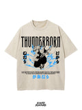 THUNDER BREATHING OVERSIZE VINTAGE TEE