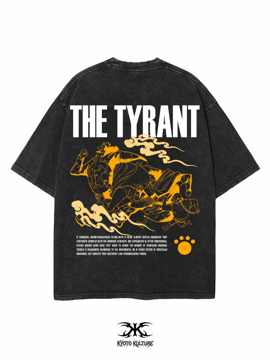 TYRANT PAW 2-SIDED OVERSIZE VINTAGE TEE